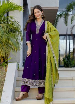 Looking These Suit in Fine Colored Pair With Bottom And Dupatta.These Top Are Vichitra Silk And Bottom Are Fabricated On Vichitra Silk Pair With Vichitra Silk Dupatta.Its Beautified With Designer Embroidery Work.