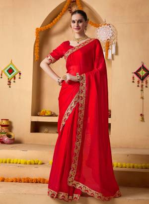 Looking These Party Wear Ready To Wear Saree in Fine Colored.These Saree Are Tissue And Blouse is Tissue Fabricated.Its Beautified With Designer Embroidery Work Lace Border.