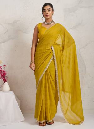 Looking These Party Wear Ready To Wear Saree in Fine Colored.These Saree Are Georgette And Blouse is Georgette Fabricated.Its Beautified With Solid Designer With Lace Border.