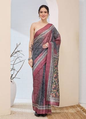 Garb These Party Wear Ready To Wear Saree in Fine Colored.These Saree Are Silk Blend And Blouse is Silk Blend Fabricated.Its Beautified With Designer Digital Printed.