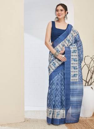 Garb These Party Wear Ready To Wear Saree in Fine Colored.These Saree Are Silk Blend And Blouse is Silk Blend Fabricated.Its Beautified With Designer Digital Printed.