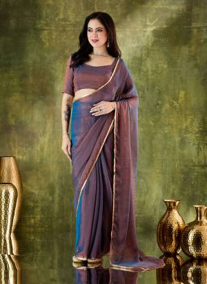 Looking These Party Wear Ready To Wear Saree in Fine Colored.These Saree Are Silk Blend And Blouse is Silk Blend Fabricated.Its Beautified With Solid,Designer Lace Border.