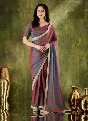 Looking These Party Wear Ready To Wear Saree in Fine Colored.These Saree Are Silk Blend And Blouse is Silk Blend Fabricated.Its Beautified With Solid,Designer Lace Border.