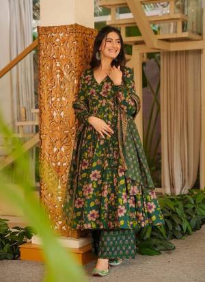 Atrective These Beautiful Looking Readymade Suits.These Top Are Cotton Silk And Bottom Are Cotton Silk Fabricated On Cotton Silk Dupatta.Its Beautified With Designer Digital Printed.