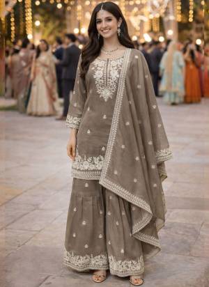 When Comfort Meets Style You Get The Perfect Sharara Suit Look