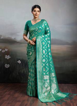 Buy These Pretty Colored Silk Fabricated Saree.
