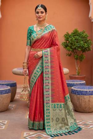 Looking These Party Wear Saree in Fine Colored.These Saree Are Soft Silk And Blouse is Fabricated On Soft Silk.Its Beautified With Weaving Jari Designer.