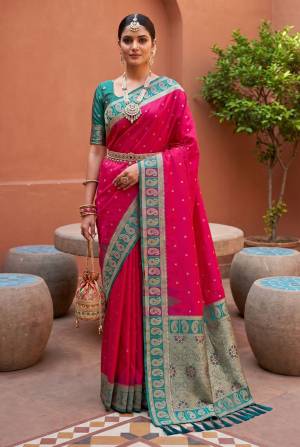 Looking These Party Wear Saree in Fine Colored.These Saree Are Soft Silk And Blouse is Fabricated On Soft Silk.Its Beautified With Weaving Jari Designer.