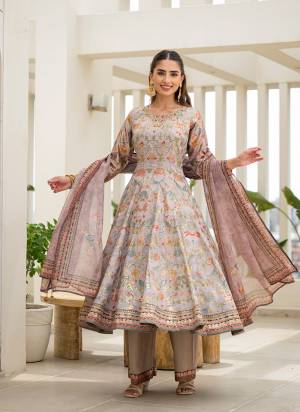 Attractive These Designer Suit in Fine Colored Pair With Bottom And Dupatta.These Top Are Silk Satin And Bottom Are Fabricated On Silk Satin Pair With Silk Satin Dupatta.Its Beautified With Designer Digital Printed,Foil,Hand Work.
