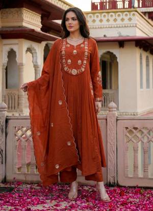Garb These Suit in Fine Colored Pair With Bottom And Dupatta.These Top Are Chanderi And Bottom Are Fabricated On Chanderi Pair With Chanderi Dupatta.Its Beautified With Designer Embroidery Work.