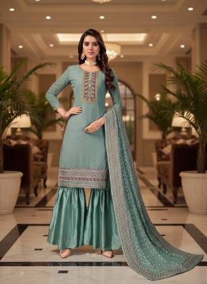 Looking These Party Wear Designer Suit in Fine Colored Pair With Bottom And Dupatta.These Top Are Faux Georgette And Dupatta Are Fabricated On Faux Georgette Pair With Santoon Bottom.Its Beautified With Santoon Inner.Its Beautified With Heavy Designer Embroidery Work.