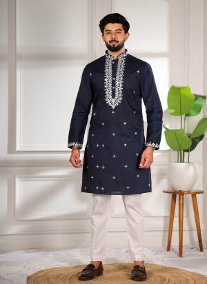For A festive And Party Wear,Looking These Readymade Kurta With Payjama in Fine Colored.These Kurta is Fabricated On Cotton And Art Silk Bottom With Designer Mirror,Thread Embroidery Work.Buy Now.