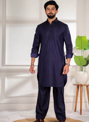 For A festive And Party Wear,Looking These Readymade Pathani Kurta With Payjama in Fine Colored.These Kurta is Fabricated On Cotton Satin And Cotton Satin Bottom With Solid Designer.Buy Now.