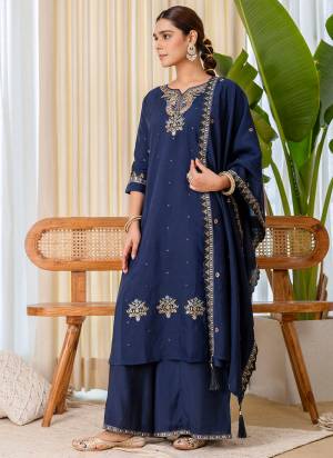 Garb These Beautiful Readymade Suits With Dupatta.These Suit is Fabricated On Top Are Silk Blend And Bottom Are Silk Blend And Silk Blend Dupatta .Its Beautified With Designer Embroidery Work.