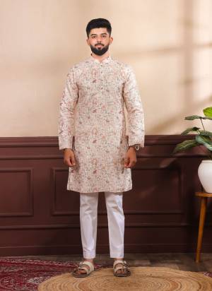 For A festive And Party Wear,Looking These Readymade Kurta With Payjama in Fine Colored.These Kurta is Fabricated On Cotton And Art Silk Bottom With Woven Designer With Digital Printed.Buy Now.