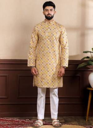 For A festive And Party Wear,Looking These Readymade Kurta With Payjama in Fine Colored.These Kurta is Fabricated On Art Silk And Art Silk Bottom With Designer Digital Printed With Sequance Embroidery Work.Buy Now.