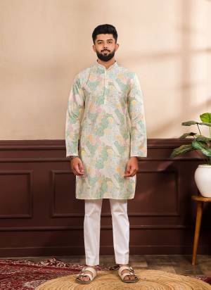 For A festive And Party Wear,Looking These Readymade Kurta With Payjama in Fine Colored.These Kurta is Fabricated On Art Silk And Art Silk Bottom With Designer Digital Printed With Sequance Embroidery Work.Buy Now.