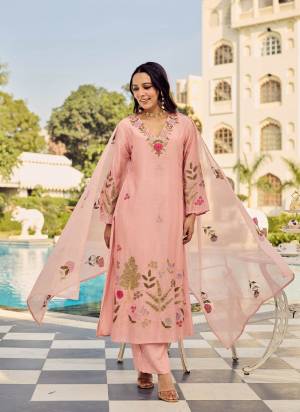 Looking These Suit in Fine Colored Pair With Bottom And Dupatta.These Top Are Chanderi And Bottom Are Fabricated On Chanderi Pair With Chanderi Dupatta.Its Beautified With Designer Embroidery Work.