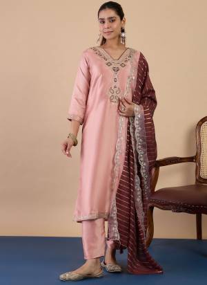 Garb These Beautiful Readymade Suits With Dupatta.These Suit is Fabricated On Top Are Silk Blend And Bottom Are Silk Blend And Silk Dupatta .Its Beautified With Designer Embroidery Work.