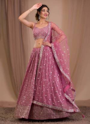 For A Designer Look,Grab These Lehenga Choli in Fine Colored.These Lehenga And Blouse Are Fabricated On Georgette Pair With Dupatta Are Soft Net.Its Beautified With Designer Embroidery Work.