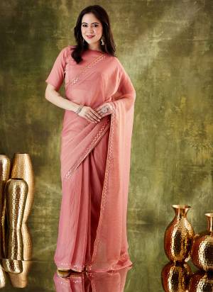 Garb These Party Wear Ready To Wear Saree in Fine Colored.These Saree Are Silk Blend And Blouse is Silk Blend Fabricated.Its Beautified With Solid Designer Lace Border.