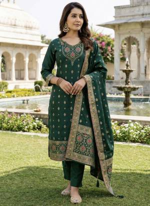 Looking These Suit in Fine Colored Pair With Bottom And Dupatta.These Top Are Art Silk And Bottom Are Fabricated On Art Silk Pair With Art Silk Dupatta.Its Beautified With Woven Designer.