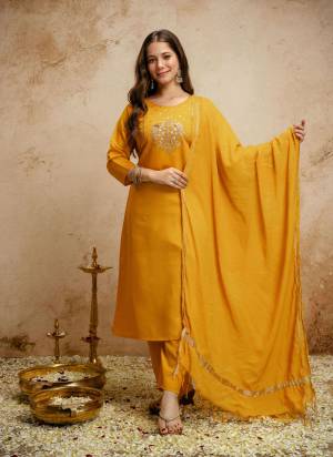 Looking These Suit in Fine Colored Pair With Bottom And Dupatta.These Top Are Chanderi And Bottom Are Fabricated On Chanderi Pair With Bhagalpuri Dupatta.Its Beautified With Designer Embroidery Work.