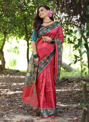 Looking These Festive And Party Wear Saree in Fine Colored.These Saree And Blouse is Fabricated On Tussar Silk.Its Beautified With Designer Peacock Printed.
