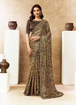 Look Attrective These Designer Party Wear Saree in Fine Colored.These Saree Are Two Tone Satin Silk And Blouse Are Two Tone Raw Silk is Fabricated.Its Beautified Desiger Printe,Embroidery,Pearl,Stone Work.