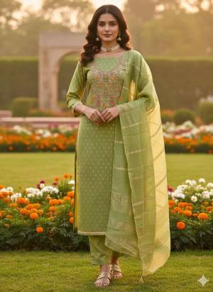 Garb These Disigner Suit in Fine Colored Pair With Bottom And Dupatta.These Top Are Simmer Jacquard And Dupatta Are Fabricated On Jacquard Jari Pair With Santoon Bottom.Its Beautified With Woven Designer Embroidery Work.