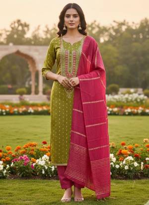 Garb These Disigner Suit in Fine Colored Pair With Bottom And Dupatta.These Top Are Simmer Jacquard And Dupatta Are Fabricated On Jacquard Jari Pair With Santoon Bottom.Its Beautified With Woven Designer Embroidery Work.