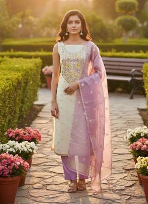 Garb These Disigner Suit in Fine Colored Pair With Bottom And Dupatta.These Top Are Simmer Jacquard And Dupatta Are Fabricated On Simmer Jacquard Pair With Santoon Bottom.Its Beautified With Woven Designer Embroidery Work.