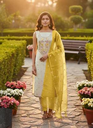 Garb These Disigner Suit in Fine Colored Pair With Bottom And Dupatta.These Top Are Simmer Jacquard And Dupatta Are Fabricated On Simmer Jacquard Pair With Santoon Bottom.Its Beautified With Woven Designer Embroidery Work.