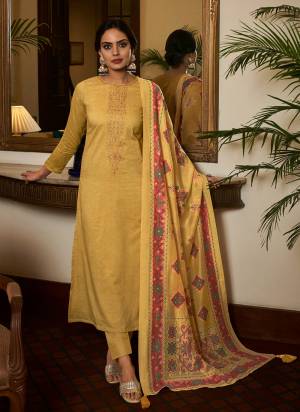 Attractive These Party Wear Salwar Suit in Fine Colored Pair With Bottom And Dupatta.These Top Are Cambric Cotton And Dupatta Are Fabricated On Cotton Pair With Lown Cotton Bottom.Its Beautified With Digital Printed With Embroidery Work.