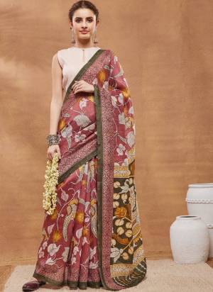 Garb These Party Wear Saree in Fine Colored.These Saree Are Silk Blend And Blouse is Silk Blend Fabricated.Its Beautified With Floral Printed Designer.