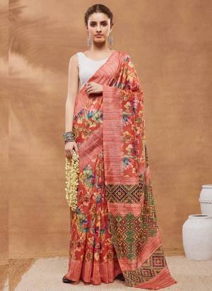 Garb These Party Wear Saree in Fine Colored.These Saree Are Silk Blend And Blouse is Silk Blend Fabricated.Its Beautified With Floral Printed Designer.