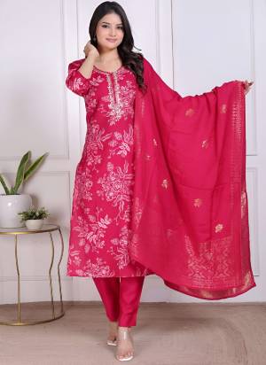 Attrective These Designer Suit in Fine Colored Pair.These Top And Bottom Are Fabricated On Vetican And Muslin Banarasi Dupatta Pair.Its Beautified With Designer  Foil Printed With Adda Hand Work.