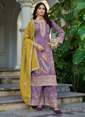 Attractive These Party Wear Free Size Stitched Plazzo Suit in Fine Colored Pair With Dupatta.These Top And Dupatta Are Simmer And Bottom Are Simmer And Pair With Crepe Inner.Its Beautified With Designer Embroidery,Hand Work.