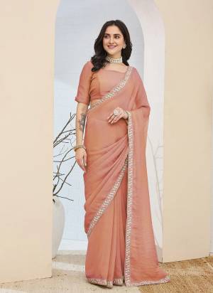 Garb These Party Wear Ready To Wear Saree in Fine Colored.These Saree Are Silk Blend And Blouse is Silk Blend Fabricated.Its Beautified With Designer Embroidery Work Lace Border.