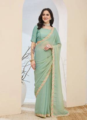 Garb These Party Wear Ready To Wear Saree in Fine Colored.These Saree Are Silk Blend And Blouse is Silk Blend Fabricated.Its Beautified With Designer Embroidery Work Lace Border.