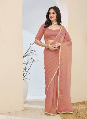 Garb These Party Wear Ready To Wear Saree in Fine Colored.These Saree Are Silk Blend And Blouse is Silk Blend Fabricated.Its Beautified With Designer Lace Border.