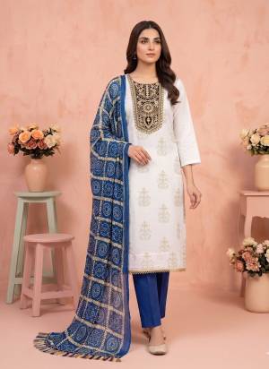 Garb These Disigner Suit in Fine Colored Pair With Bottom And Dupatta.These Top Are Rayon And Dupatta Are Fabricated On Chinon Pair With Santoon Bottom.Its Beautified With Pigment Printed Designer With Embroidery Work.