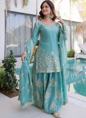 Garb These Suit in Fine Colored Pair With Bottom And Dupatta.These Top Are Fendy Silk And Bottom Are Fabricated On Fendy Silk Pair With Fendy Silk Dupatta.Its Beautified With Designer Embroidery Work.