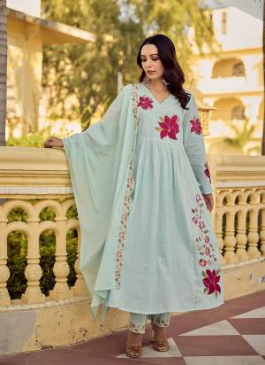 Garb These Suit in Fine Colored Pair With Bottom And Dupatta.These Top Are Georgette And Bottom Are Fabricated On Chanderi Pair With Chanderi Dupatta.Its Beautified With Designer Embroidery Work.