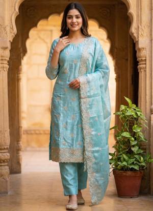 Looking These Disigner Suit in Fine Colored Pair With Bottom And Dupatta.These Top Are Jimmy Chu And Dupatta Are Fabricated On Jimmy Chu Pair With Santoon Bottom.Its Beautified With Designer Embroidery Work.