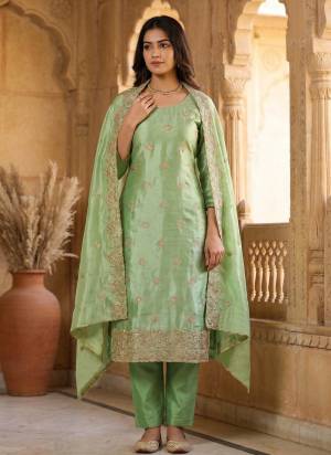 Looking These Disigner Suit in Fine Colored Pair With Bottom And Dupatta.These Top Are Jimmy Chu And Dupatta Are Fabricated On Jimmy Chu Pair With Santoon Bottom.Its Beautified With Designer Embroidery Work.