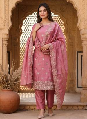 Looking These Disigner Suit in Fine Colored Pair With Bottom And Dupatta.These Top Are Jimmy Chu And Dupatta Are Fabricated On Jimmy Chu Pair With Santoon Bottom.Its Beautified With Designer Embroidery Work.