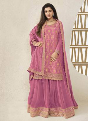 Attractive These Party Wear Free Size Stitched Plazzo Suit in Fine Colored Pair With Dupatta.These Top And Bottom Are Chinon And Dupatta Are Chinon And Pair With Crepe Inner.Its Beautified With Designer Embroidery Work.