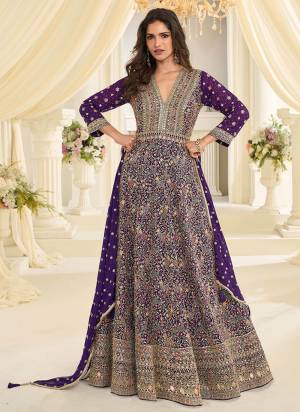 Looking These Party Wear Free Size Stitched Anarkali Suit in Fine Colored Pair.These Top And Dupatta Are Georgette Fabric.Its Beautified With Heavy Designer Embroidery With Zarkan Work.
