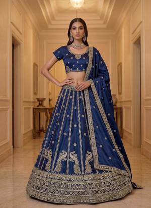 For A Fancy Designer Look,Grab These Lehenga Choli With Dupatta in Fine Colored.These Lehenga And Choli Are Silk And Dupatta Are Fabricated On Silk Pair.Its Beautified With Fancy Jari,Sequance Embroidery,Lace Work. 